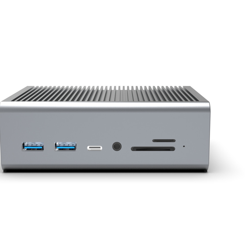 Laptop 15 In 1 Macbook Pro Docking Station Triple Monitor Dengan USB 3.1 2.0 RJ45 LAN SD
