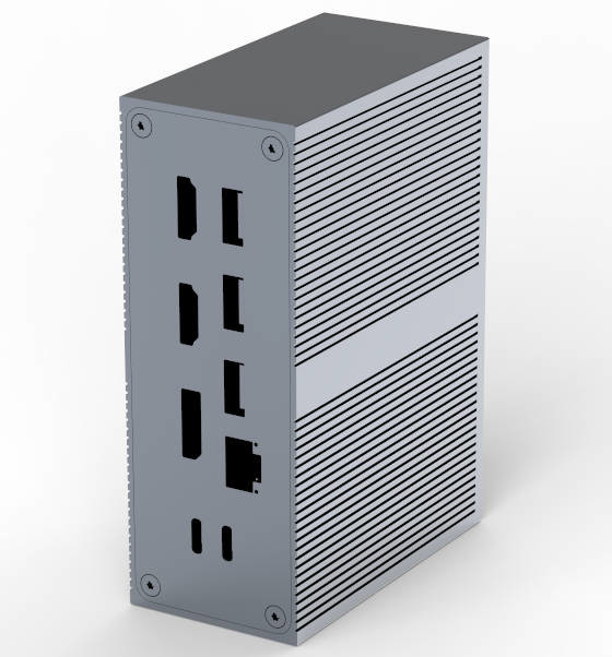 USB C Triple HDMI Display Docking Station 65W Adaptor Daya 4K60Hz PD100W Ethernet USB3.2 10Gb