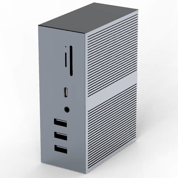 USB C Triple HDMI Display Docking Station 65W Adaptor Daya 4K60Hz PD100W Ethernet USB3.2 10Gb