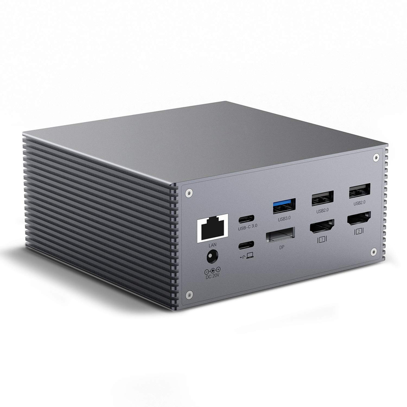 Windows MacOS Macbook Pro USB C Docking Station Dengan Integrasi Plug And Play yang Mudah