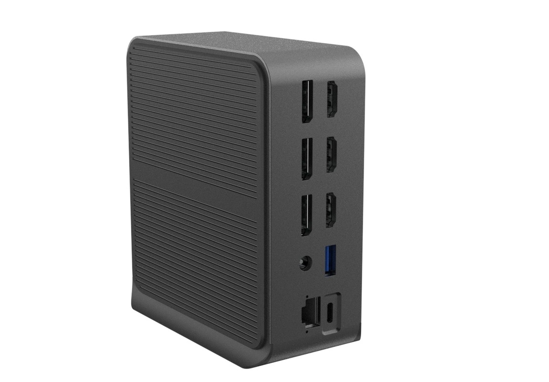 Thunderbolt Dock Triple Monitor 18-In-1 USB C Docking Station USB C Hub Potensi Membuka