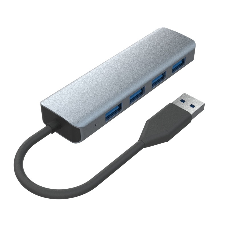 4 In 1 USB Adaptor Untuk USB C 3.0 USB Hub Aksesoris Kecepatan Tinggi Untuk Macbook