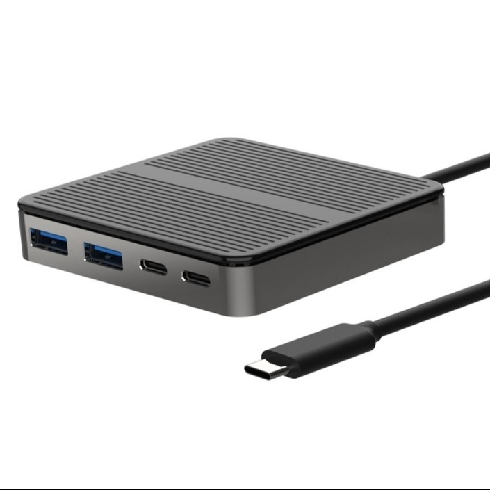 Power Type C To Usb Adapter Square USB 3.0/2.0 Hub Transfer Data Dan Konektivitas Untuk Laptop PC Komputer