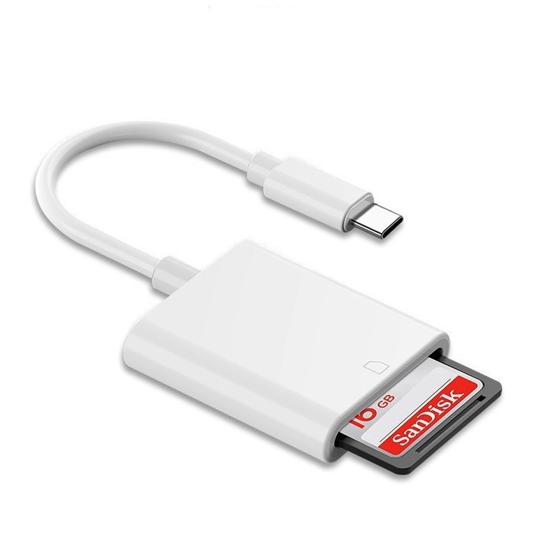 Apple Eksternal USB C Untuk SD Card Reader Tipe C Card Camera Reader Adaptor Memory Card Reader