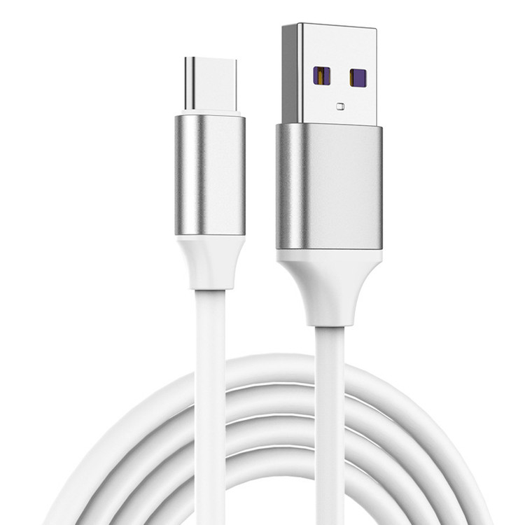 3m 2m Putih USB A ke USB C Kabel kabel pengisian cepat Kompatibel dengan Samsung Galaxy