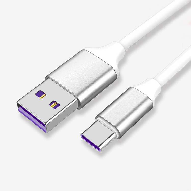 3m 2m Putih USB A ke USB C Kabel kabel pengisian cepat Kompatibel dengan Samsung Galaxy