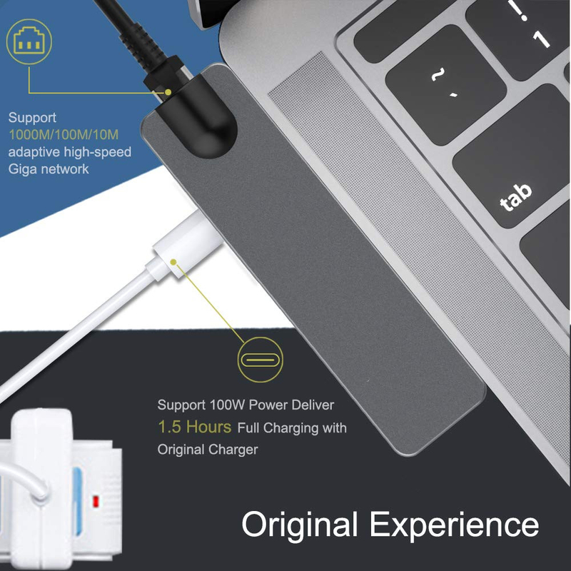 Vga Hub HDMI USB C Docking Station USB C Multi Hub Splitter Concentrator Portable PC Dockstation