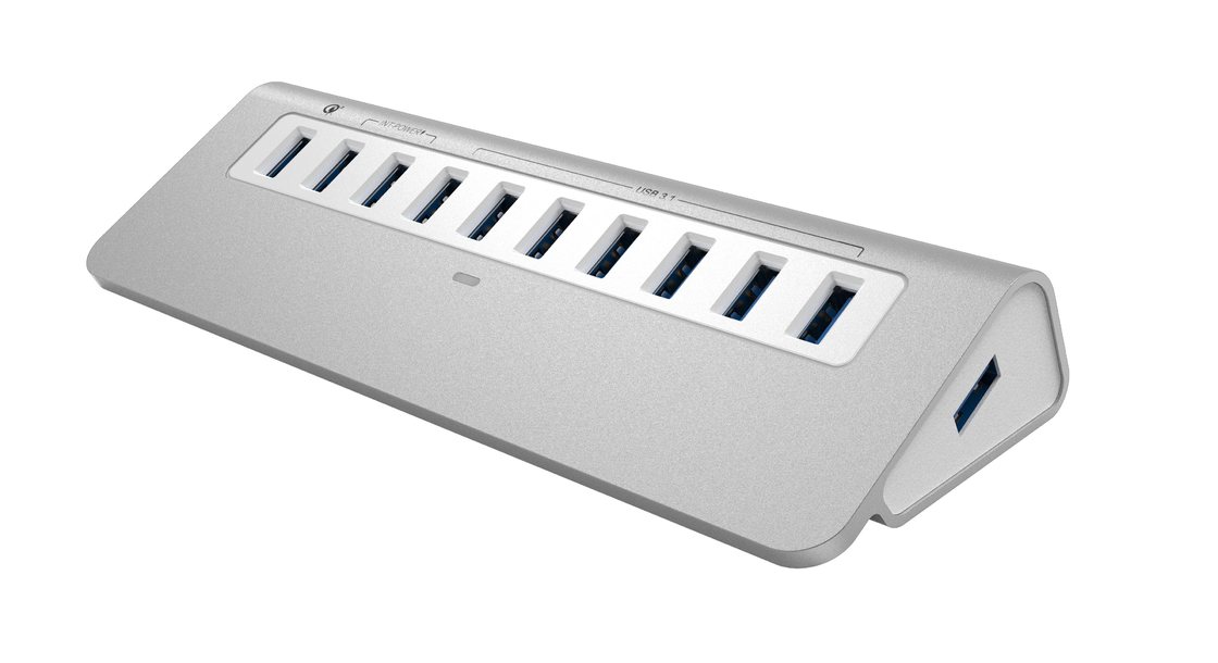10 In 1 USB C HUB 2.0-4.0 Type C HUB Multi Splitter OTG Adapter Adaptor Daya USB Untuk Macbook