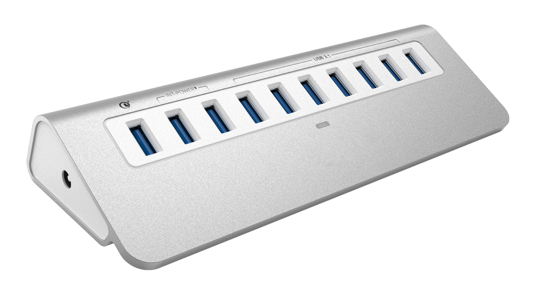 10 In 1 USB C HUB 2.0-4.0 Type C HUB Multi Splitter OTG Adapter Adaptor Daya USB Untuk Macbook