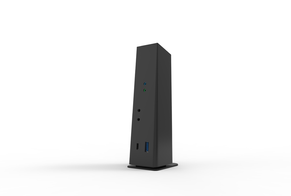 Thunderbolt Portable Docking Station Untuk Laptop Komputer Kabel Terintegrasi USB3.0 Hub Docking Station