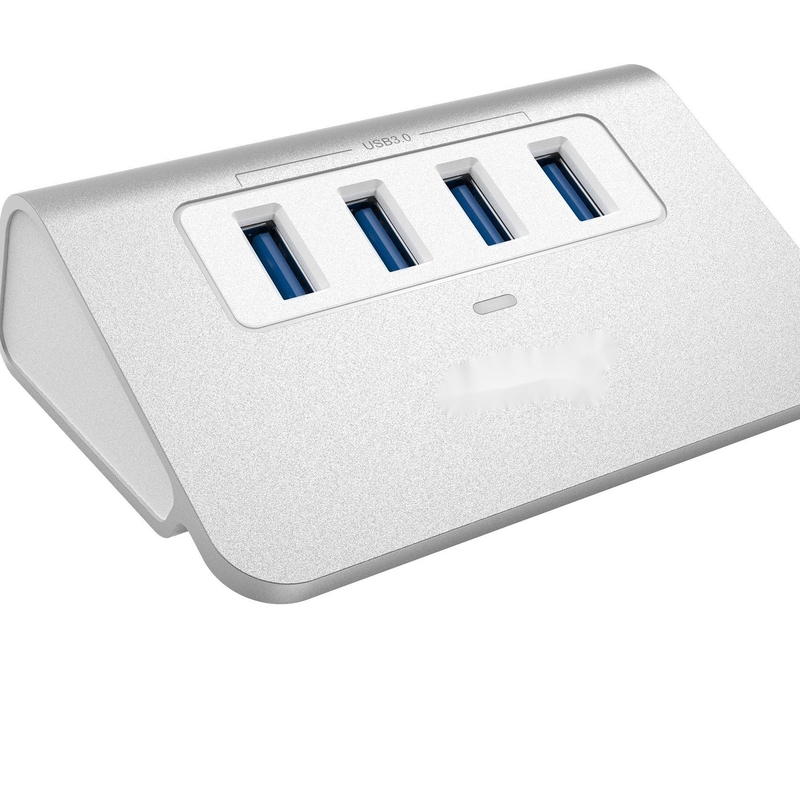 USB C 4 In 1 Adaptor Multiport Dengan USB 3.0 Port 4K HDMI Untuk Laptop Notebook