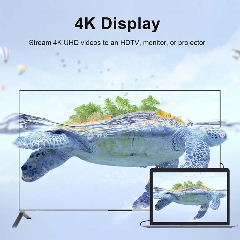 USB C Tipe C 4K 30Hz HDMI USB 3.0 TF SD Adapter Hub Docking Station untuk Macbook Pro