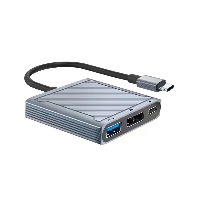 USB C Hub Dengan HDMI Dan Displayport, 13 In 1 USB C Untuk Displayport Hub Dengan 100W PD