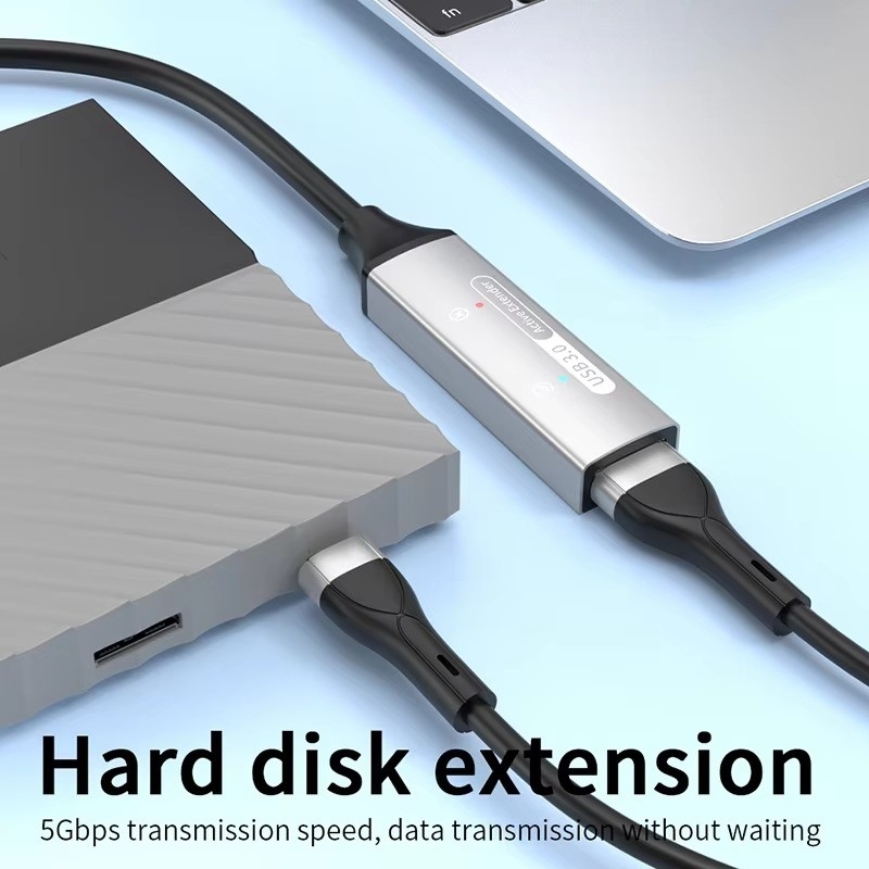 USB 3.0 Hub Extension Type A Male to Female Kabel Data Dengan Daya USB C Hub Ekstra Panjang