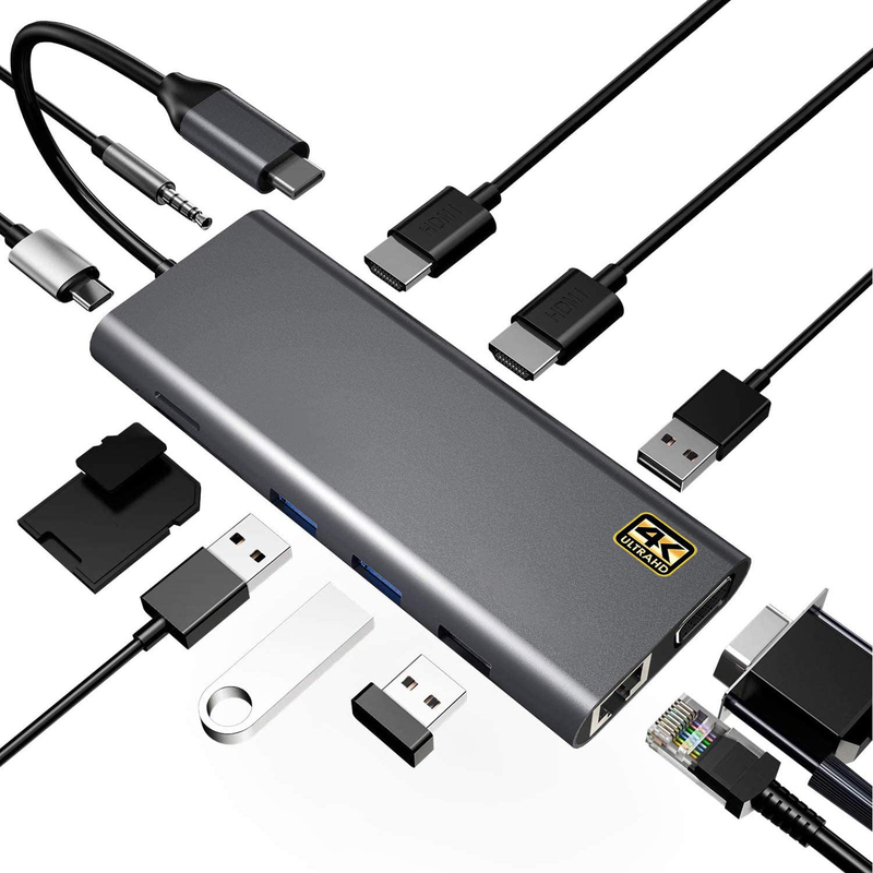 Kecepatan Transfer Data Hingga 5/10Gbps Thunderbolt Laptop Connection Dengan 85/100W Power Delivery Untuk Performa yang Kuat