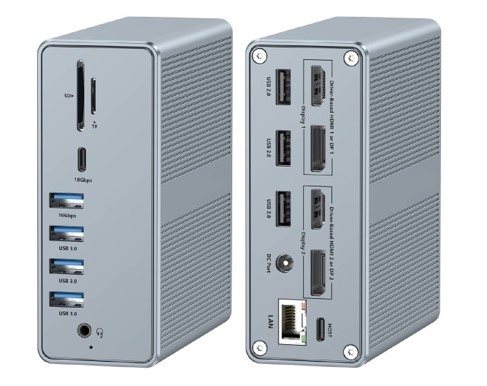 Adaptor USB C Kompatibilitas Tinggi untuk Windows 8K Display dengan Dukungan OEM dan Dukungan 1K Display