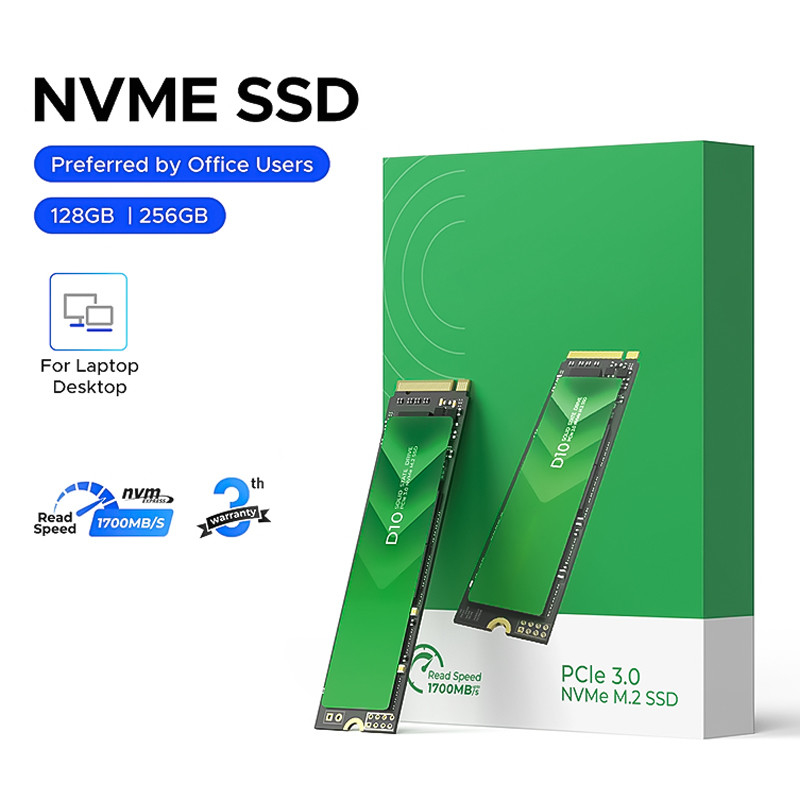 High Speed PCIe 3.0 Interface M.2 SSD dengan Kapasitas 128GB dan SATA 6Gb/s Controller