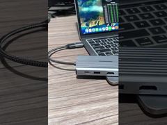 RU17A-H2V  Stasiun dok mini 12 dalam 1