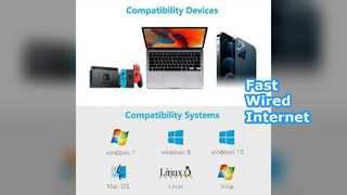 Adaptor Gigabit Ethernet USB 3.0 Cepat Stabil